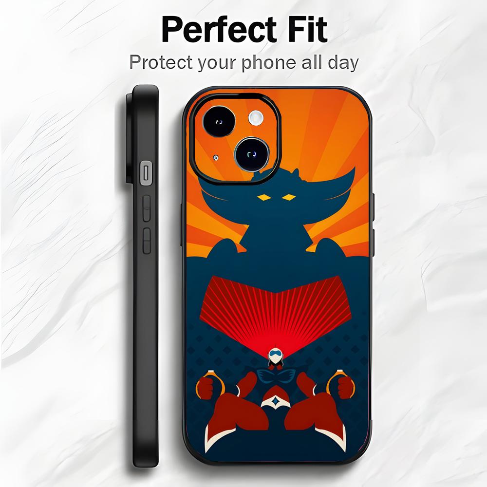

Japanese Anime U-UFO Robot Goldorak Phone Case Phone Case Soft Packaging Lightweight For iPhone17 16 15 14 13ProMax iphone12promax