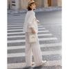 Demana Women's Linen Lyocell Blend Relaxed Suit