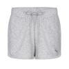 Puma Logo Print Lace-Up Loose Straight Shorts Women shorts Gray 853177-04