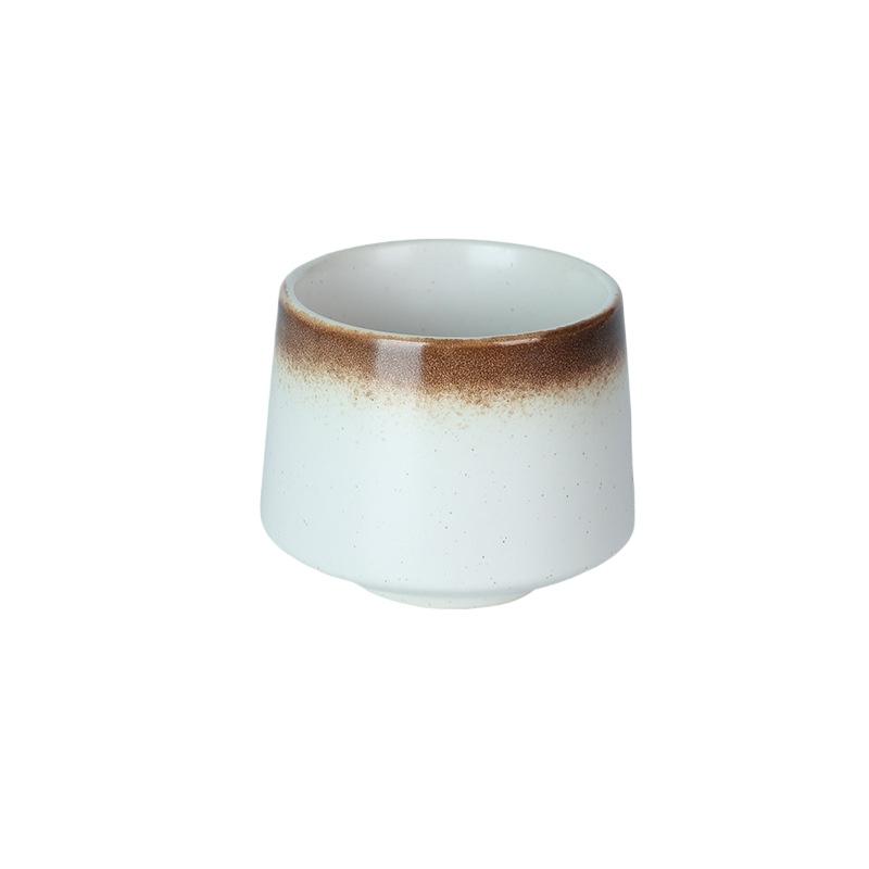 Japanese Style Ceramic Coffee Cup Drinkware Wine Mug Water Mugs Gift Wholesale 200ml Porcelain Personal Single Pottery Tea Cups