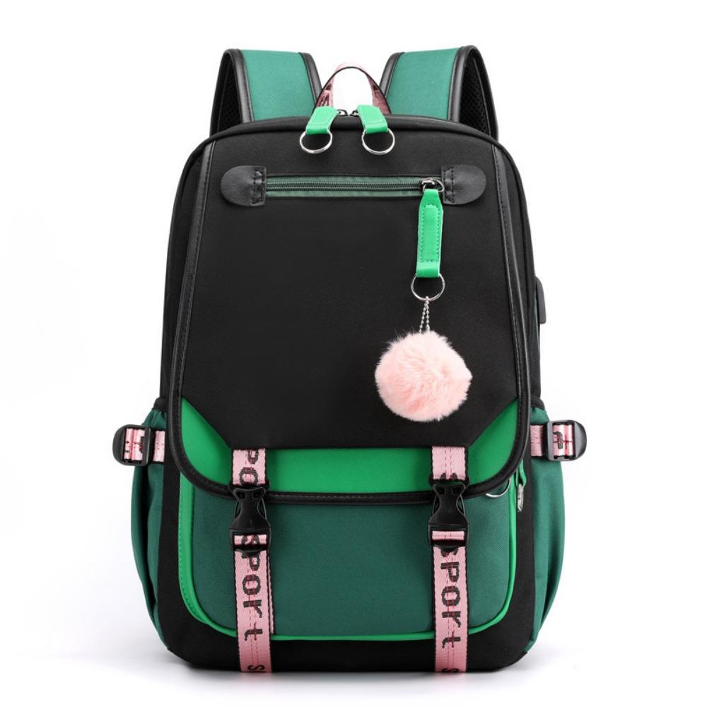 Rhythm Box USB Charging, Primary and Secondary School School Bag, Children's Backpack, Backpack.