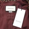 Gucci Excellent Condition G Jacquard Tailored Jacket, Women's, Brown and Black, Size 38, 623766, 2020 Jacket 38 Brown / BlackUsed