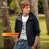 HAZZYS Men's PHIZ Series Waterproof Hooded Casual Jacket