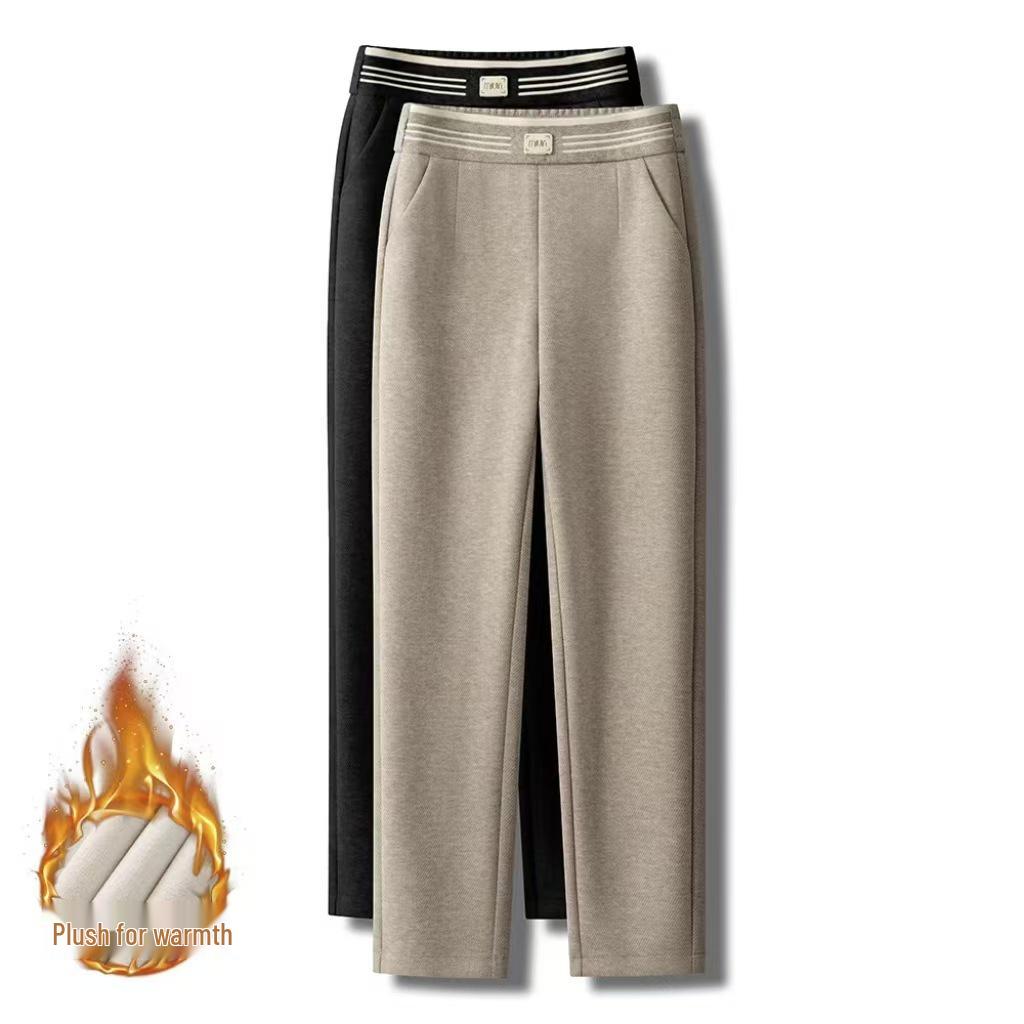 Schicke vielseitige Damen-Haremshose aus Samt mit hoher Taille - Herbst/Winter Kollektion 2025