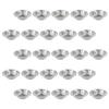 Muffin Cake Cups Egg Tart Mold Disposal Baking Tools Foil Mini Pie Tins Silver Cupcake Liners