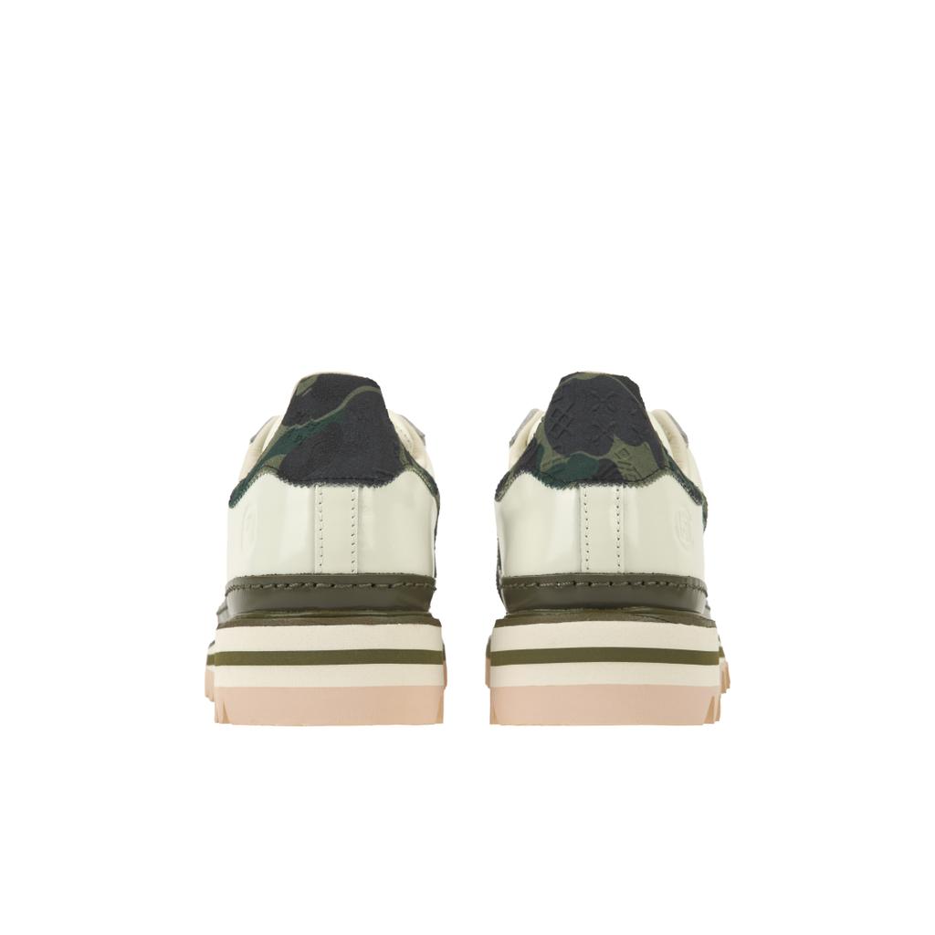 CLOT X BAPE X Adidas Superstar Off White Olive Cargo Unisex Sneakers Branch KJ1473