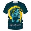 Nieuw T-shirt Harajuku Heren T-shirt Mode 2pac Grafisch Hip Hop Herenkleding Zomer Casual Mode Ronde Hals Korte Mouw Tops