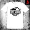 T-shirts Hommes et Femmes Harley Davidson Motos Premium Unisexes Coton Épais Biker