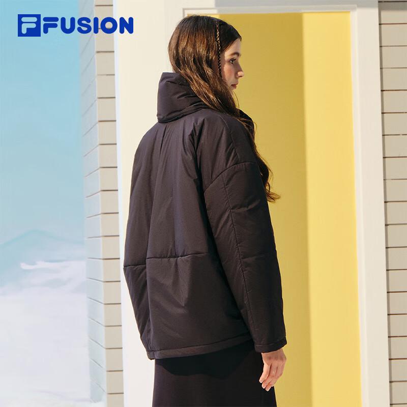 FILA FUSION Women's Winter Scarf-Collar Padded Jacket
