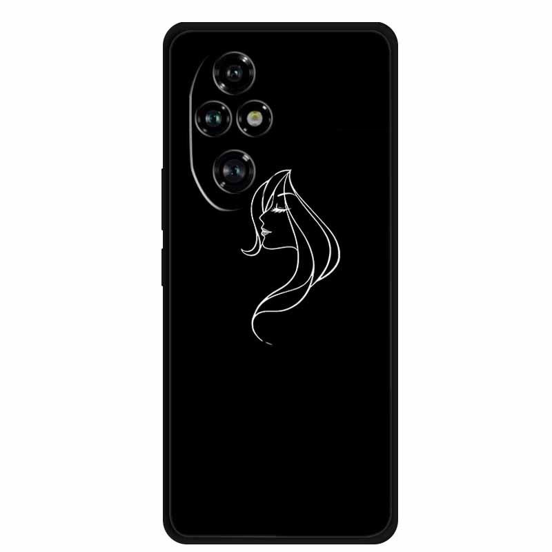 Black TPU Soft Case for Honor 200 Pro 5G Domestic Version