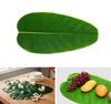 Simulation Banana Leaf Table Decoration Table Flag Banana Leaf