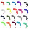 Modisches Sport-Stirnband Verstellbar Hinten Schweißbänder Schnelltrocknend Mehrfarbig Athletische Haarstyling-Accessoires für Tennis Basketball