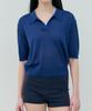 Jeonggamseutyudio Wool Blend Open Collar Knit_3 Color
