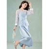 New Chinese Style Embroidered Two-Piece Dress Set