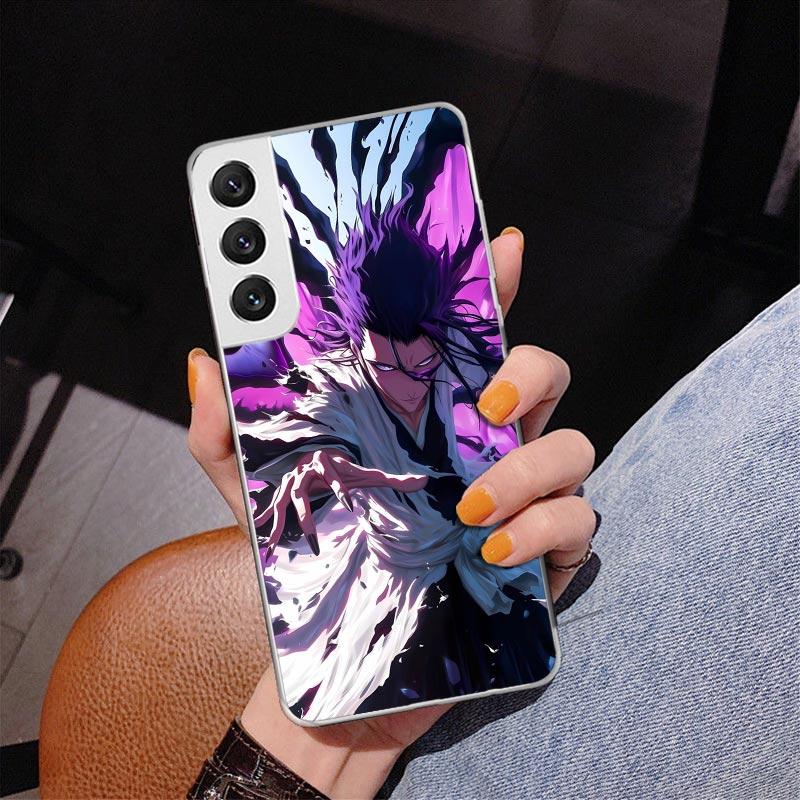 Aizen Sousuke Bleach Phnoe Case for Samsung Galaxy S26 S25 Edge S23 S24 Ultra S22 Plus S21 S20 FE Unique Cover Soft Coque Galaxy