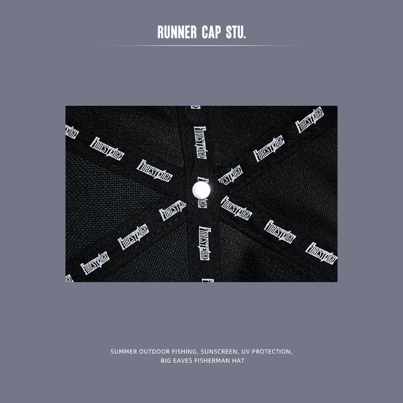 Duck Cap Male Korean Style Embroidered Baseball Cap Trend All Summer Embroidered Baseball Cap with Sun Hat