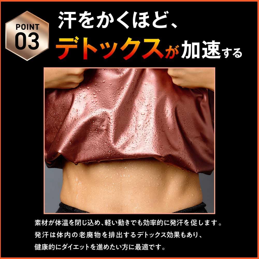 From Kokoro Shibori Max Exercise Training Size S [Sweat-Reducing, Metabolism-Enhancing, Washable, Underwear, Wear]