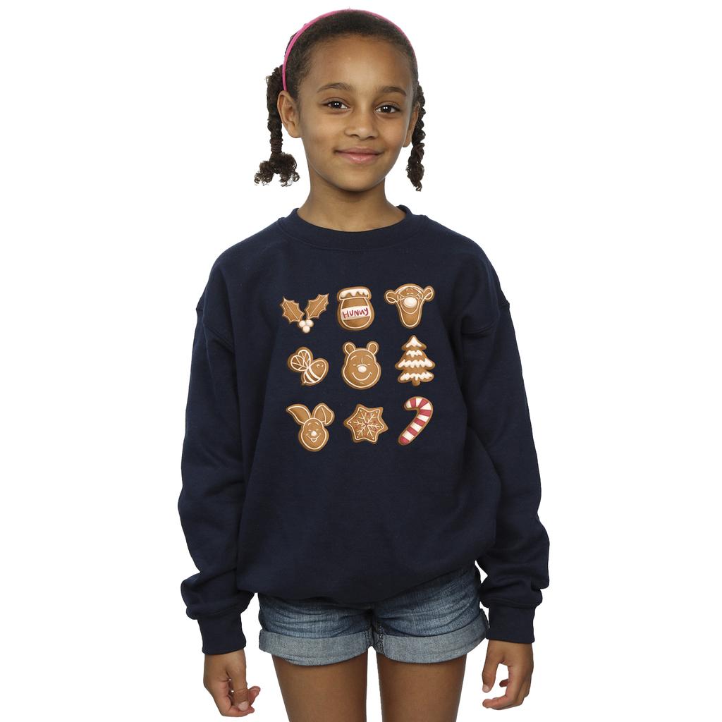 Winnie the Pooh Girls Gingerbread Sweatshirt