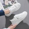 Little white shoes platform women's versatile shoes 2025 new spring mesh shoes breathable mesh flats popular women's shoes summer