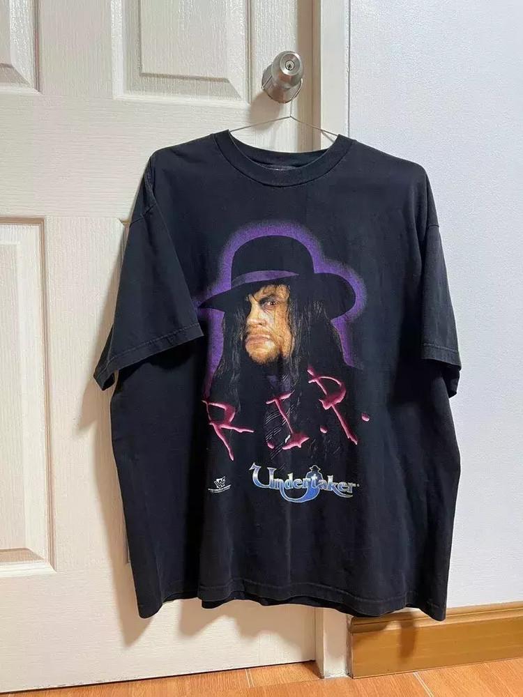 Винтажная футболка унисекс Undertaker 1996 WWF 90-х L
