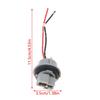 2 Stück T20 7443 W21/5W 7440 W21W Sockeladapter Buchse Stecker Für Auto Bremslicht Rückfahrlicht Blinker Scheinwerfer Licht