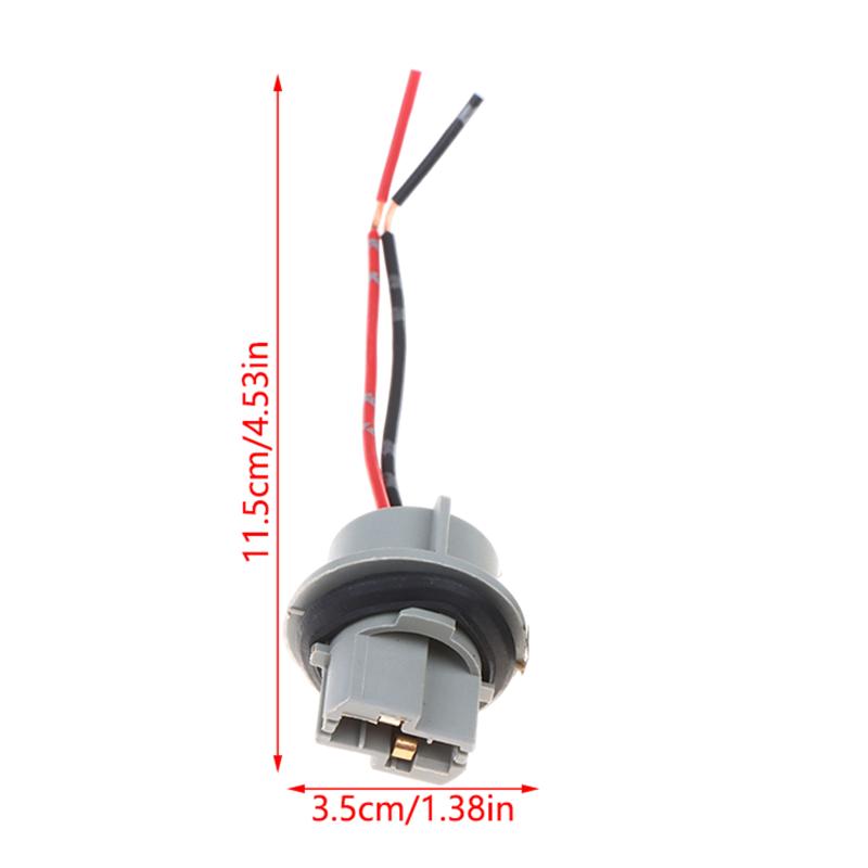 2 Stück T20 7443 W21/5W 7440 W21W Sockeladapter Buchse Stecker Für Auto Bremslicht Rückfahrlicht Blinker Scheinwerfer Licht