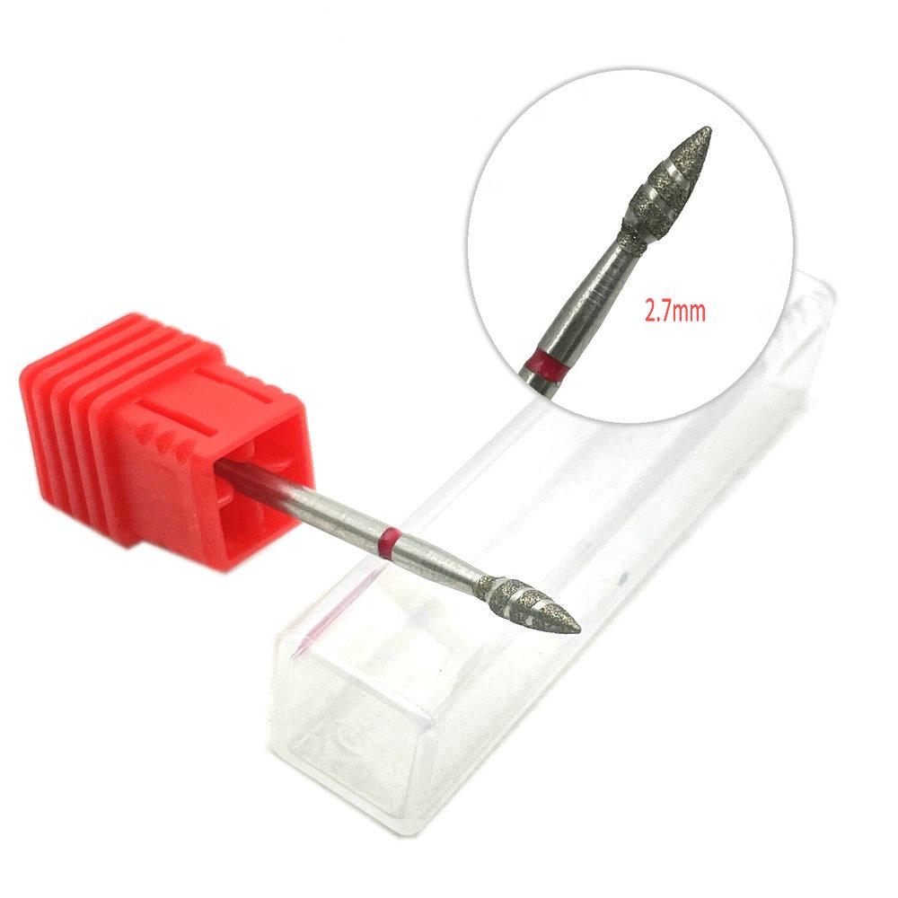 32 Types Diamond Ceramic Nail Drill Milling Cutter for Manicure Rotary Bits Cuticle Clean Accessories Nail Files Art Tools