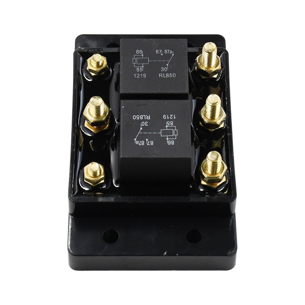 Forward and Reverse Relay Module 12V for Tarp, Winch Motor, Snow Plow, Lift Replaces 24452, 13994, 5541100, K10746M, ATP0110