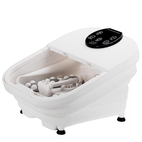 Foldable Foot Hydromassager 500W With Heating 6 Massage Rollers And Timer