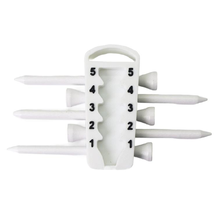 Golf Tees Height Adjuster Elevator Golf Divot Repair Tool Tees Holder Golf Tees Height Gauge Gift for Men Women