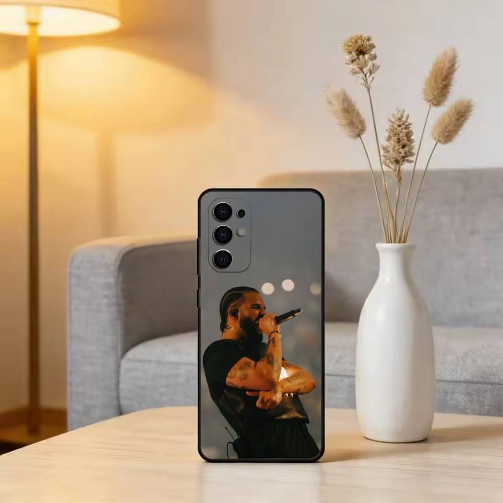 D-Drake S-Style Views Phone Case Black Silicone Soft For Samsung S25,S24,S21,S22,S23,S30,Ultra,S20,Plus,Fe,Lite