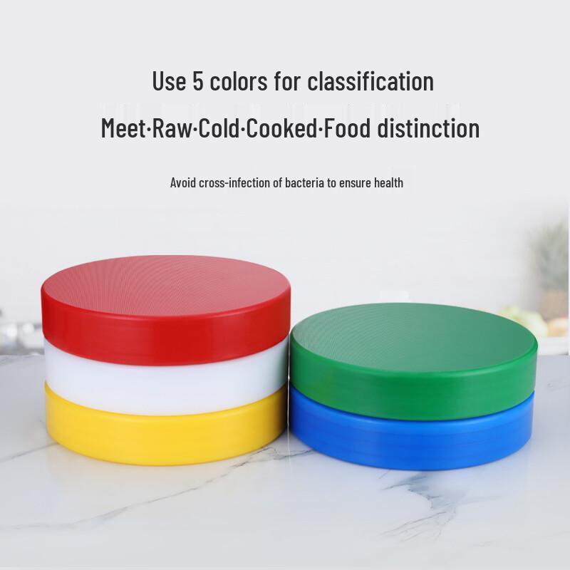KAZHI Round Plastic Chopping Board with Handle