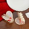 Heart Cherry Trendy Claw Hair Clip Perfect For High Ponytails And Summer Fashion