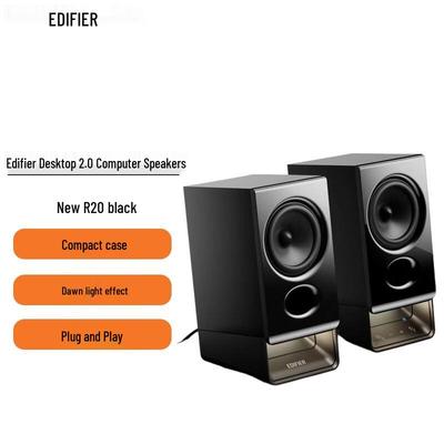 Edifier R20 Desktop 2.0 Bluetooth Speakers CN Plug (adapter Included)