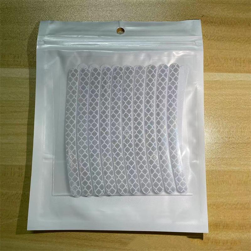 20PCS/SET Car Wheel Reflective Stickers Tire Warning Stickers 3D Night Light Stickers for Cars and Motorcycles