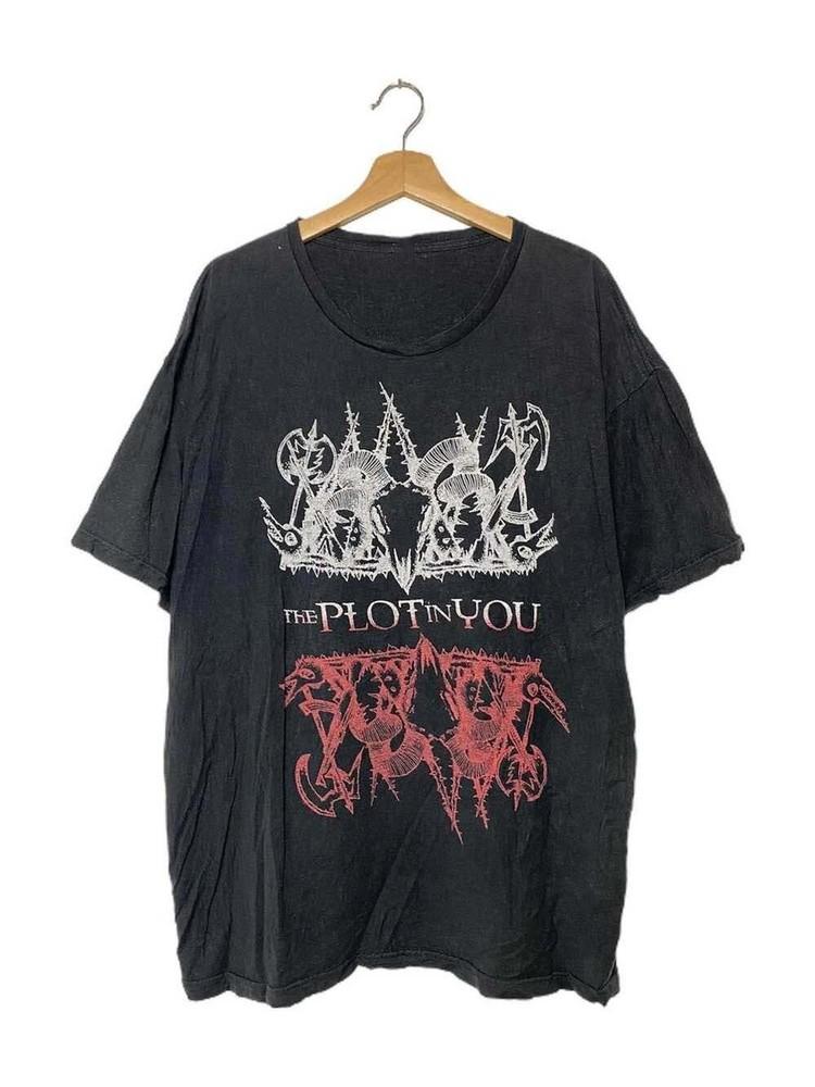 The Plot In You Baumwoll-T-Shirt in Schwarz, Vollgröße, Unisex