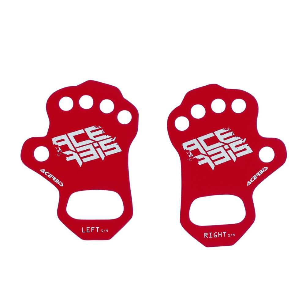 

ACERBIS AC-22717 Защита ладони, Идеально для защиты от мозолей и поглощения вибрации от рукояток, Красный, L/XL L-XL