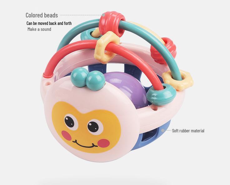 Νεογέννητο Μωρό Κουδουνίστρα και Παιχνίδι Λαβής, 6-12 Μηνών, για Πρώιμη Εκπαίδευση και Παζλ