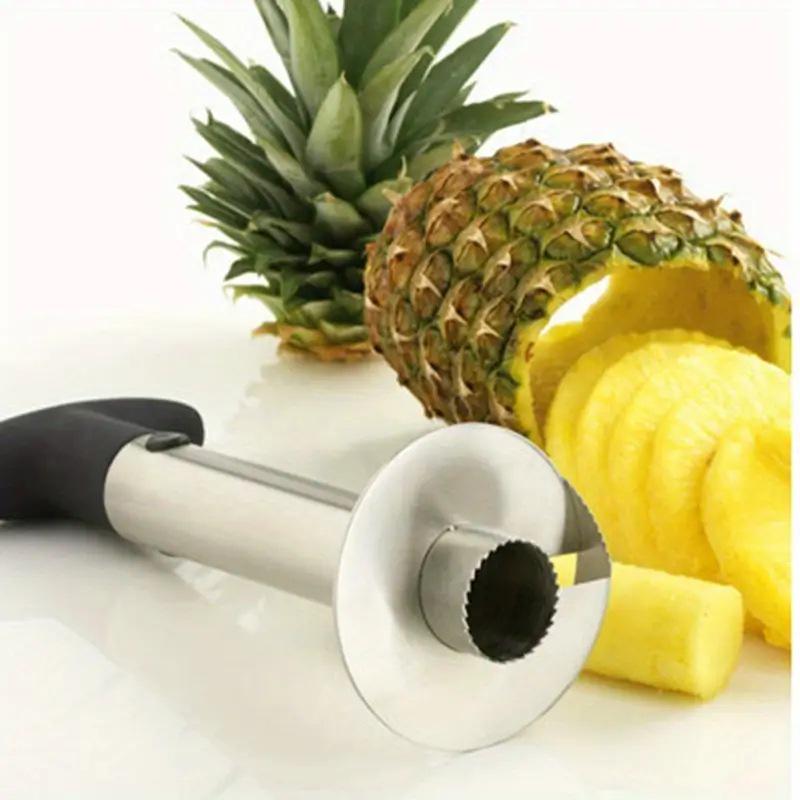 Stainless Steel Pineapple Corer and Peeler with Plastic Handle