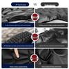 Inflatable Motorcycle Seat Cushion with Airbag for Pressure Relief & Shock Absorption, Suitable for Two-Person Seats