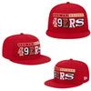 Koreaanse Versie Van Voetbalpet NFL Heren en Dames Geborduurde Platte Rand Pet Outdoor Zonbescherming Trendy Pet Verstelbare Baseballpet