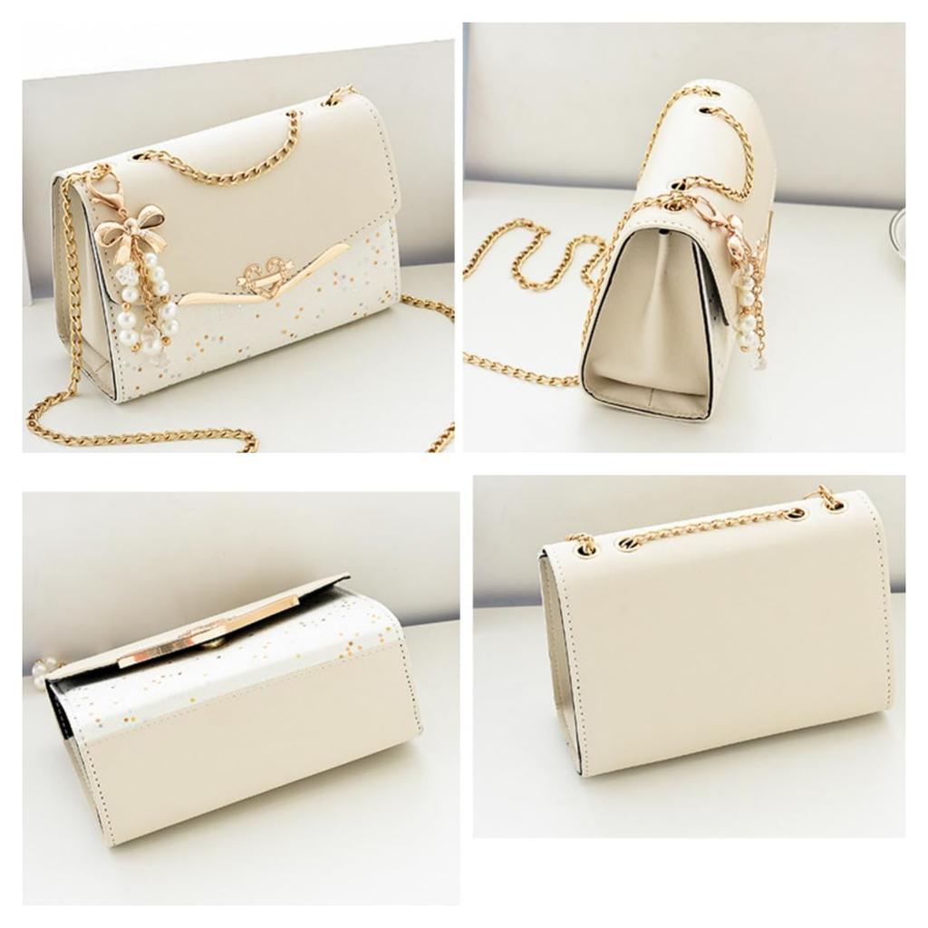 Electric Circus Mini Shoulder Crossbody Small Bag and A Popular Gift for Elementary and Middle School Available in White and Lightweight and perfect