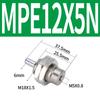 CJPB Serie Bohrung 4/6/10/15mm, Hub 5/10/15/20mm-B Miniatur-Mikro-Einfachwirkender Federzylinder mit Außengewinde
