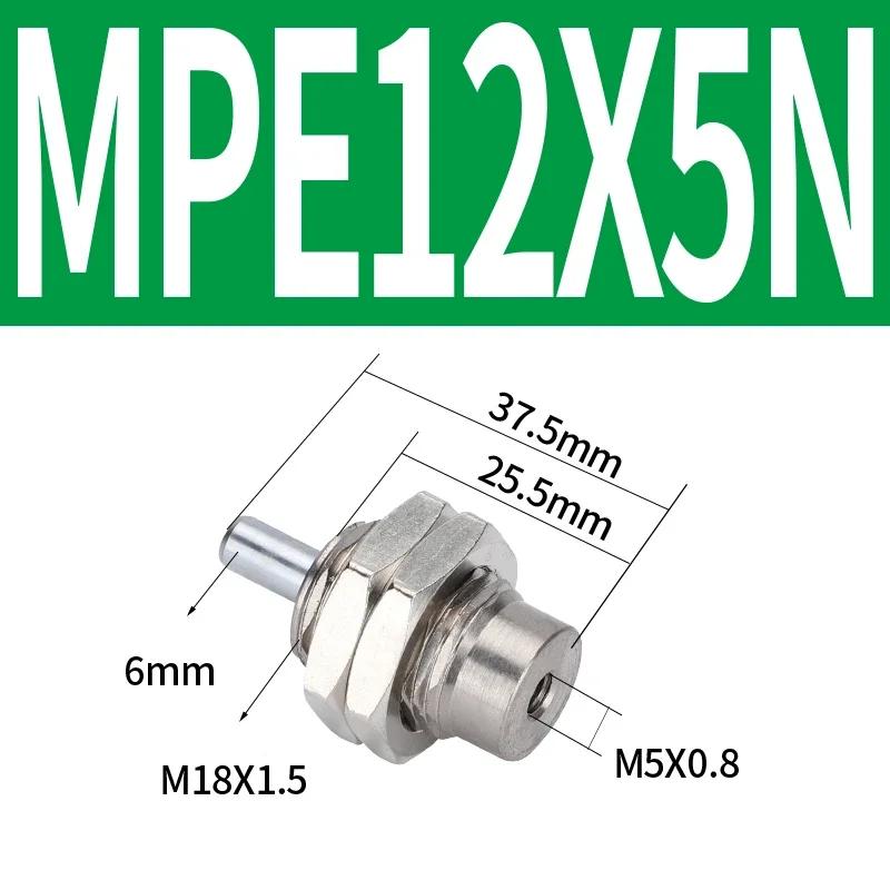 CJPB Serie Bohrung 4/6/10/15mm, Hub 5/10/15/20mm-B Miniatur-Mikro-Einfachwirkender Federzylinder mit Außengewinde
