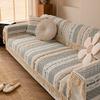 Bohemian Sofa Seat Cushion One Piece Non-Slip Straight Row Cover Four Seasons Universal Sofa Back Cover