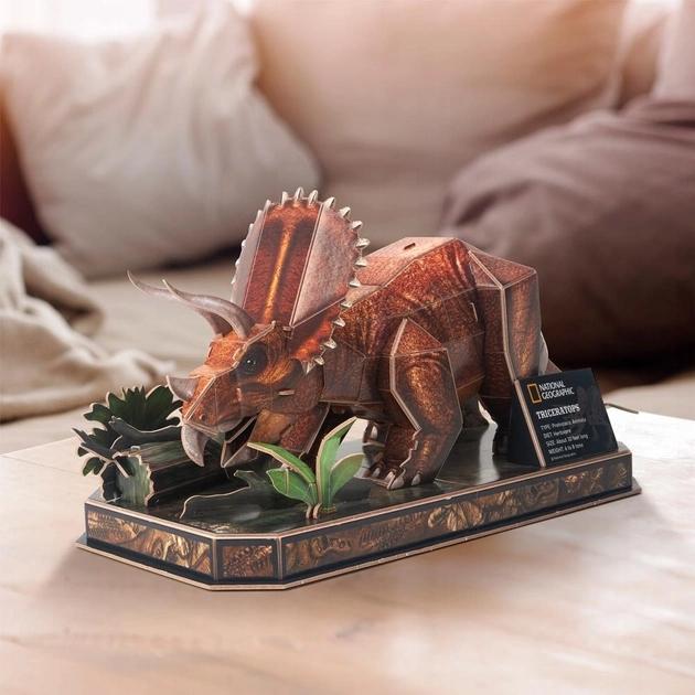 Puzzle 3D National Geographic Triceratops 0526