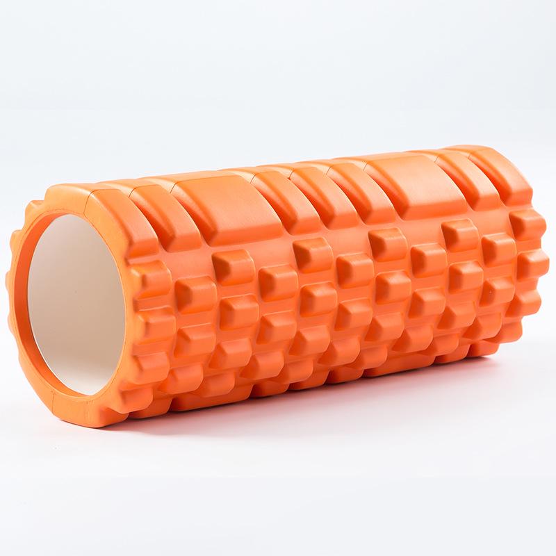 Йога Расслабляющий Массаж Мышц Колонна Полый Пенный Вал Балансировочная Палка Пилатес Йога Колонна оранжевый