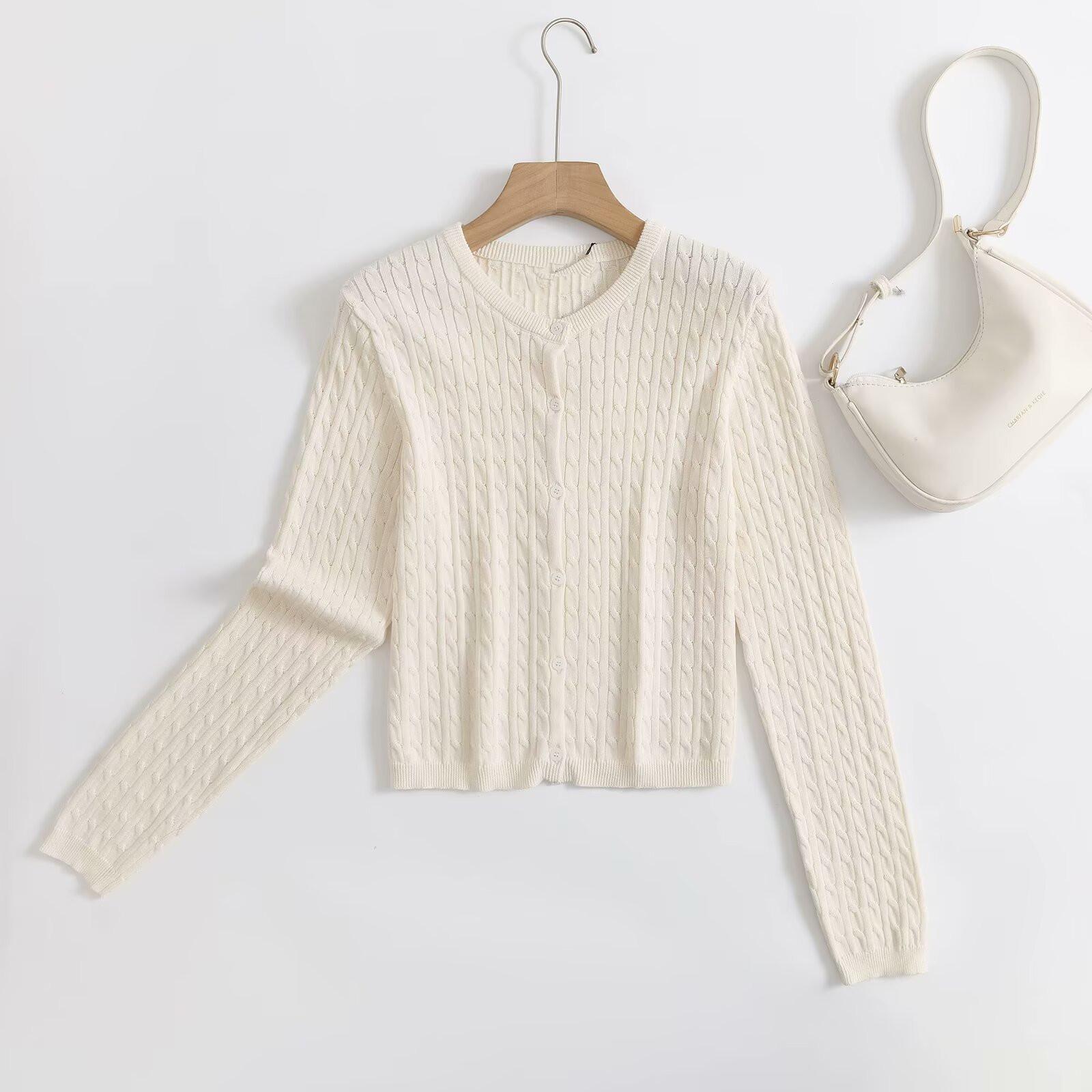 

Женский повседневный свитер крупной вязки с длинными рукавами BM&MD&ZA на весну/лето Extra Small