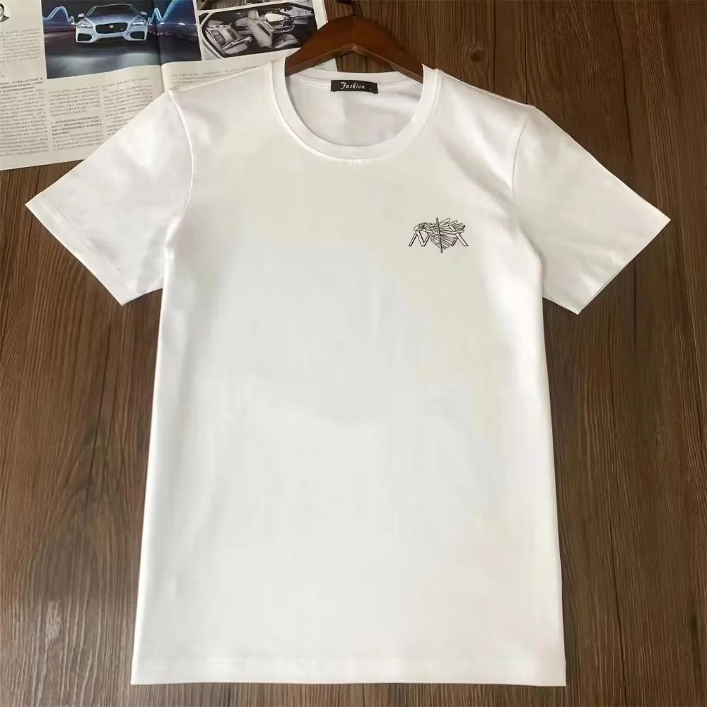 Trend T-shirt 2024 Summer Men Women Luxury Brand Short Sleeve Tshirt Clothes Designer Tee Hip Hop Tops Y2k Streetwear T Shirt