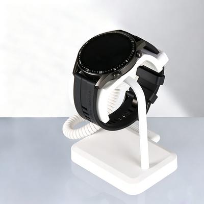 Anti-Theft Smartwatch Display Stand with Charging Secure Watch Security Holder Loop Lasso Tether Adhesive Mount for Retail